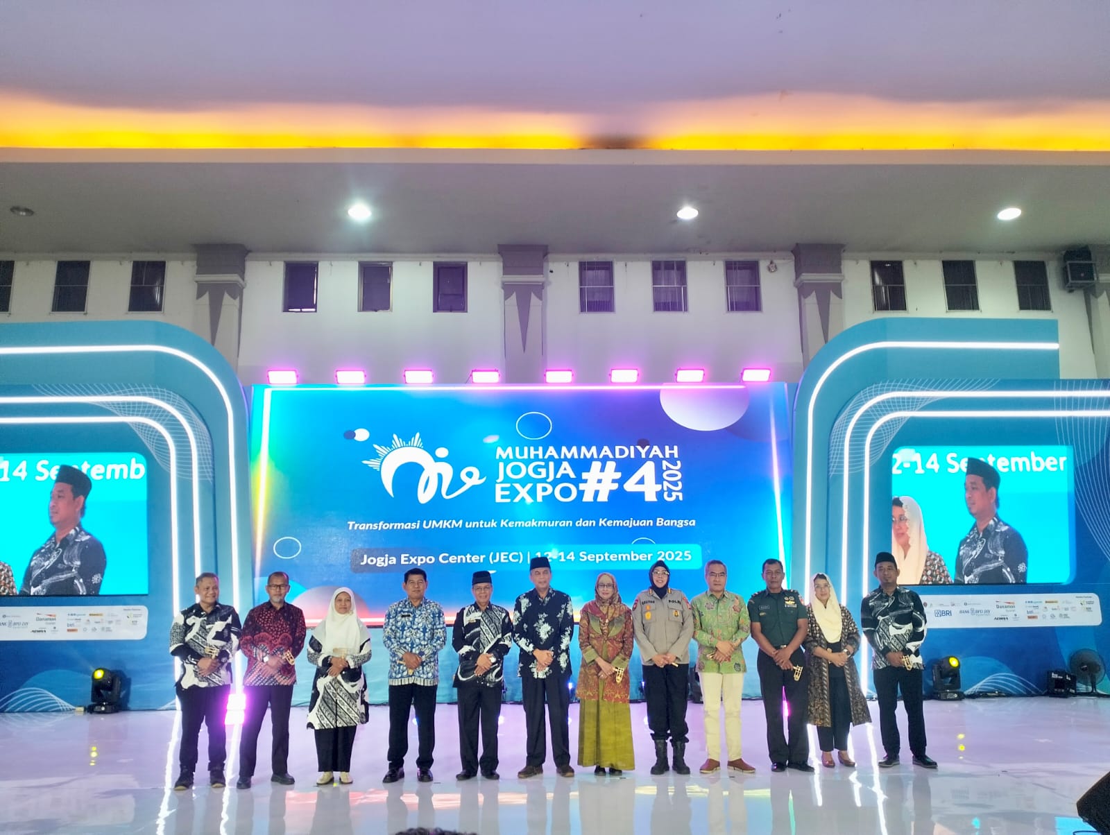 Pembukaan Muhammadiyah Jogja Expo (MJE)#4 di Jogja Expo Center (JEC) Wonocatur, Banguntapan, Bantul. Foto: Cris