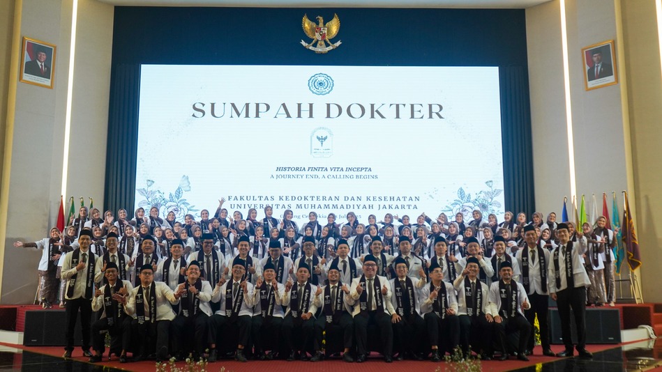 Sumpah Dokter Angkatan ke 59 UMJ (Foto: KSU/Fahmi)