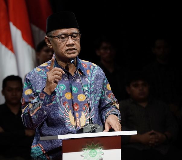 Ketua Umum Pimpinan Pusat Muhammadiyah Prof Dr KH Haedar Nashir, MSi. Doc. PPMuh