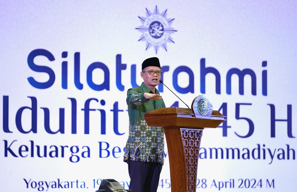 Ketua Umum Pimpinan Pusat Muhammadiyah Prof Dr H Haedar Nashir, MSi