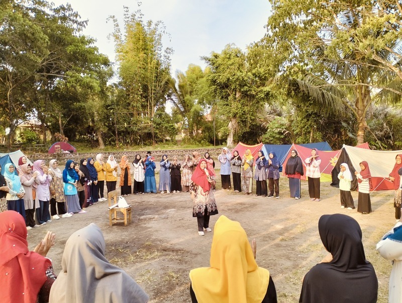 Kemah Kader MPK PDA Kota Yogyakarta pada tahun 2023 di  Bumi Perkemahan Jaka Garong Camp Ground, Sleman, DIY. Foto: Cris