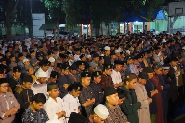 Santri Pondok Pesantren Muhammadiyah Kwalamadu