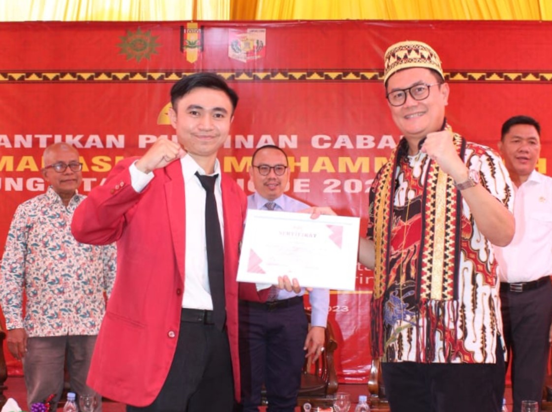 Pelantikan PC IMM Lampung Utara