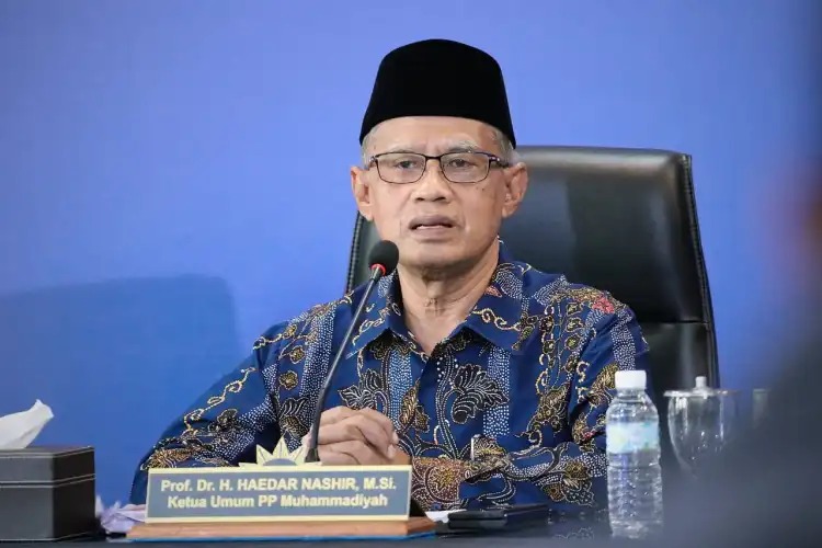 Ketua Umum Pimpinan Pusat Muhammadiyah Prof Dr H Haedar Nashir, MSi