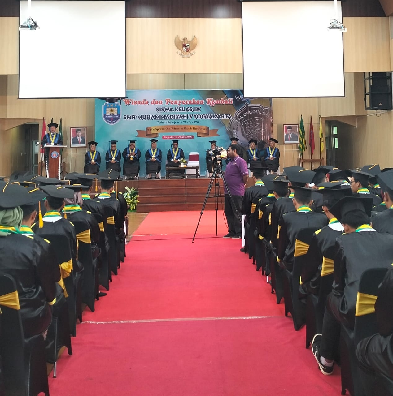 Wisuda SMP Muhammadiyah 7 Yogyakarta